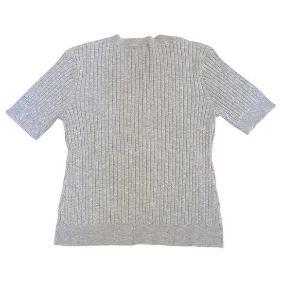AQUA Ribbed Knit Top &amp; Short Set Size S NWT