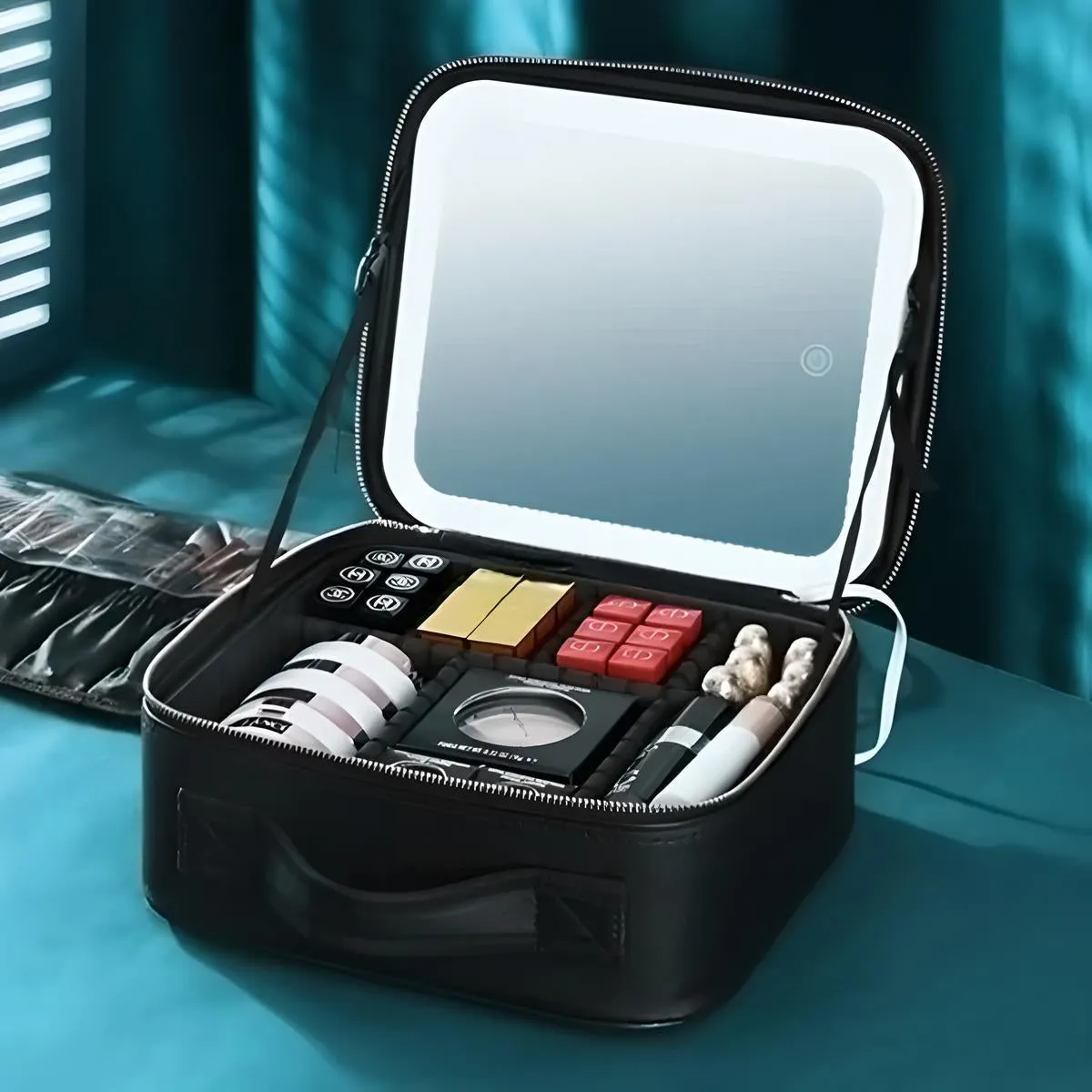 Ashlynn | 3-in-1 Travel Cosmetic Box