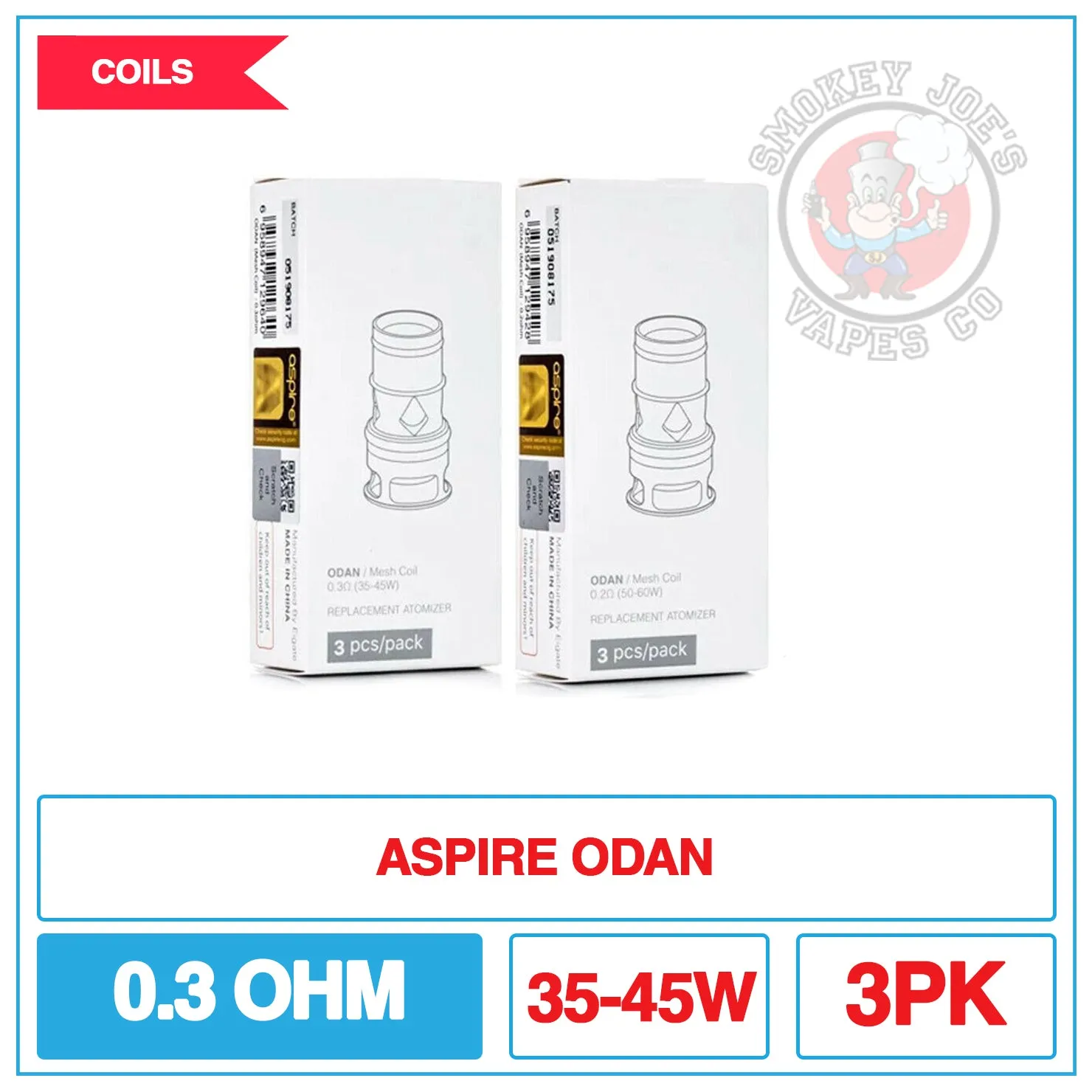 Aspire Odan - Replacement Coils