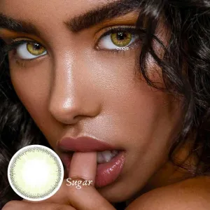 Athena Sugar Gray Colored Contact Lenses Yearly