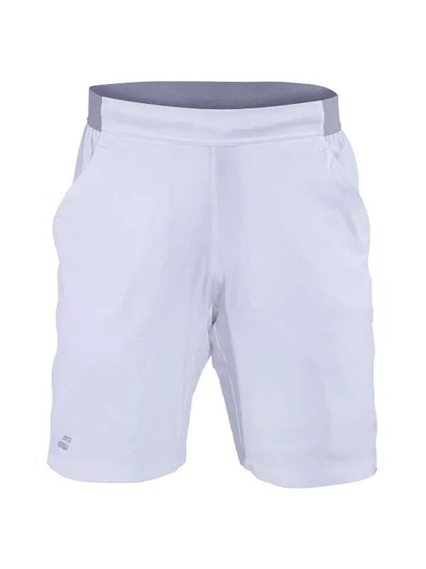 Babolat Men's Performance XLong 9" Tennis Short (White)