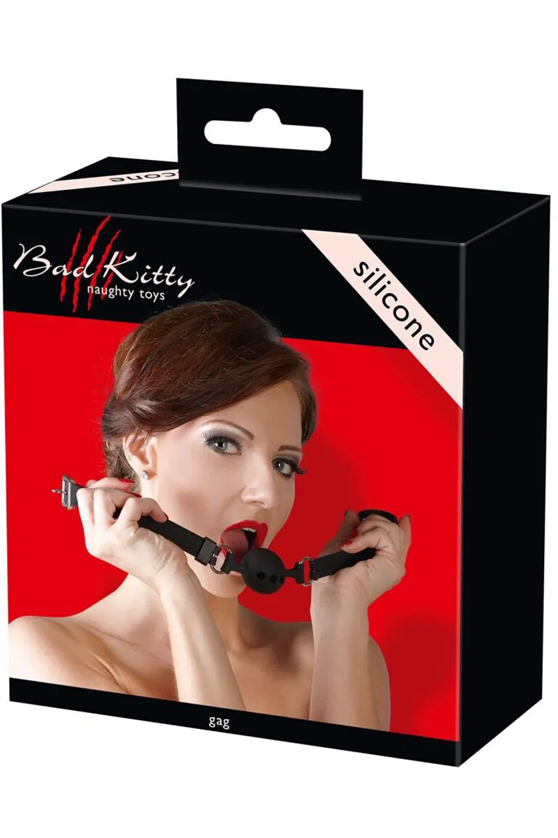 Bad Kitty Silicone Gag small