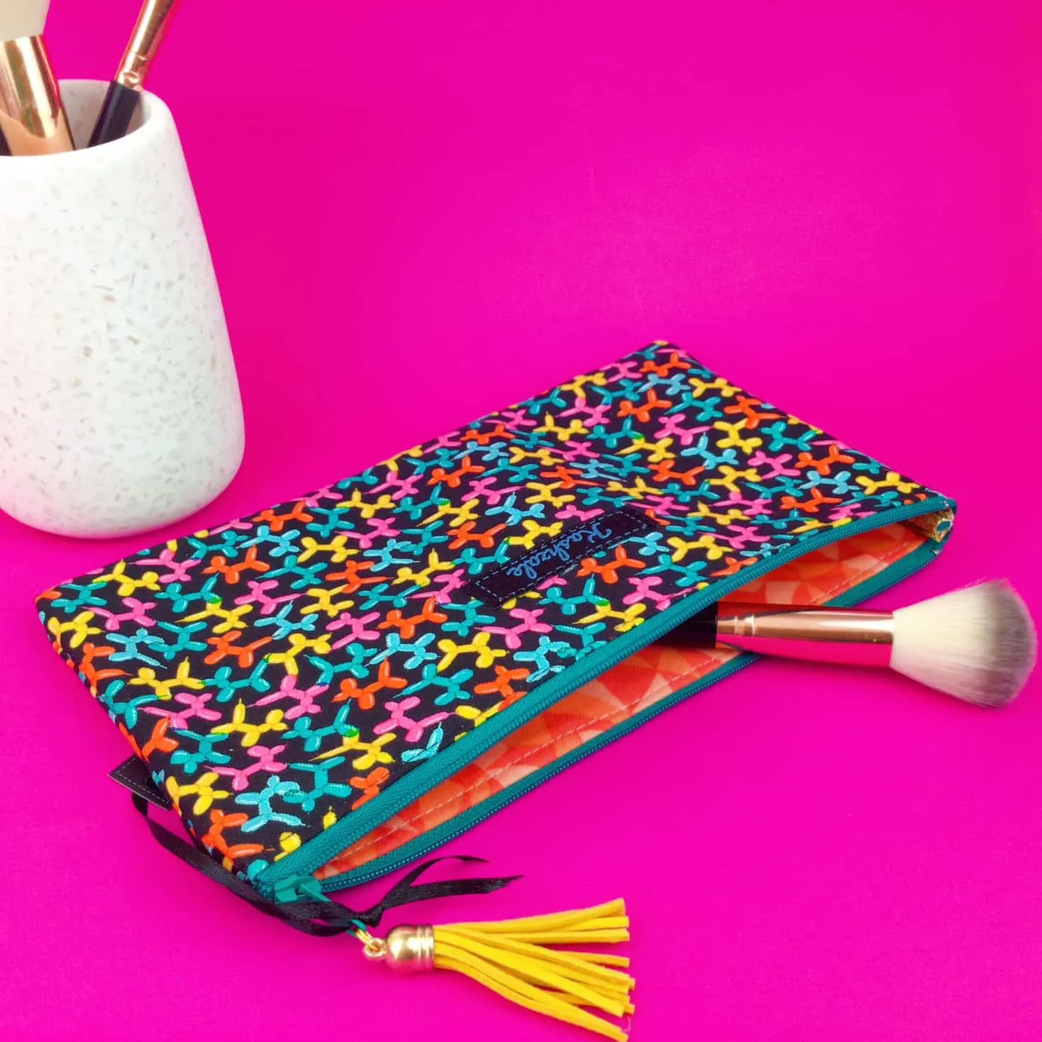 Balloon Animals Zipper Pouch, Travel Pouch.