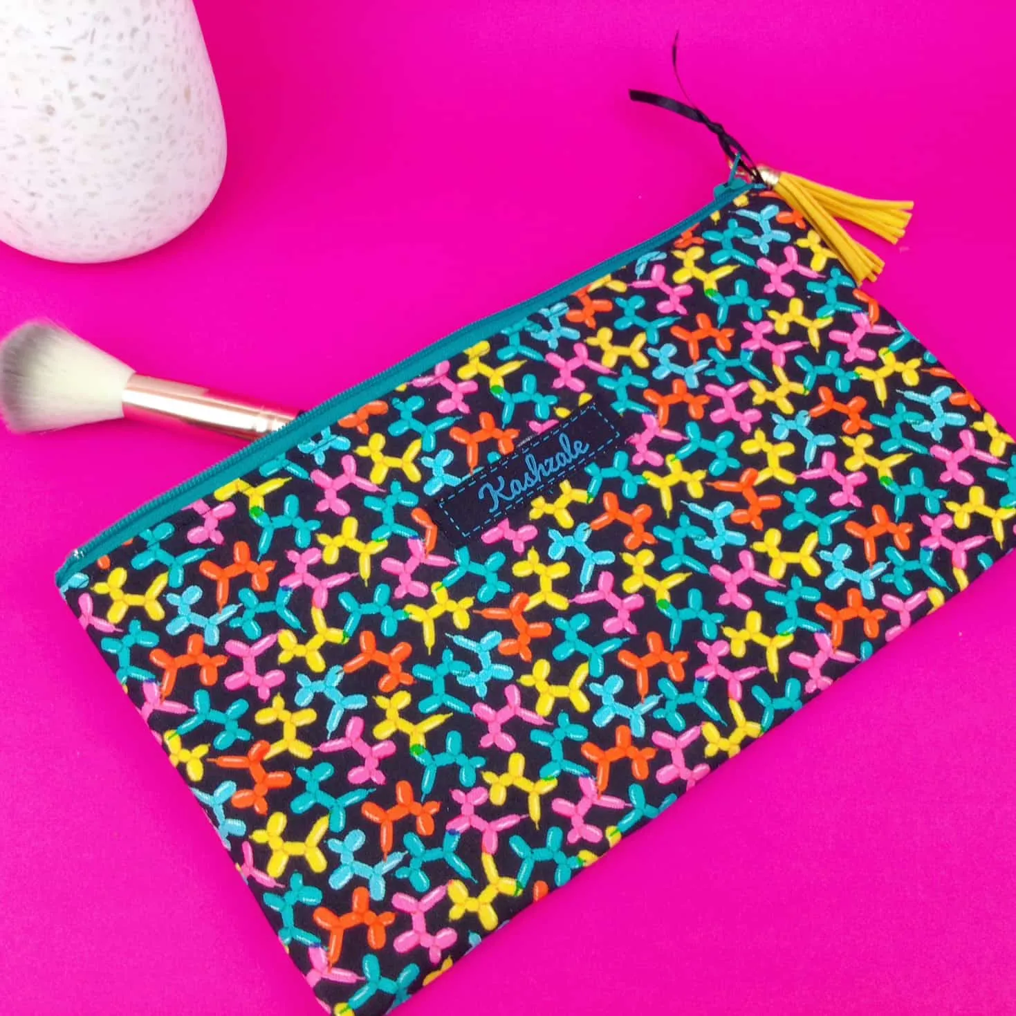 Balloon Animals Zipper Pouch, Travel Pouch.