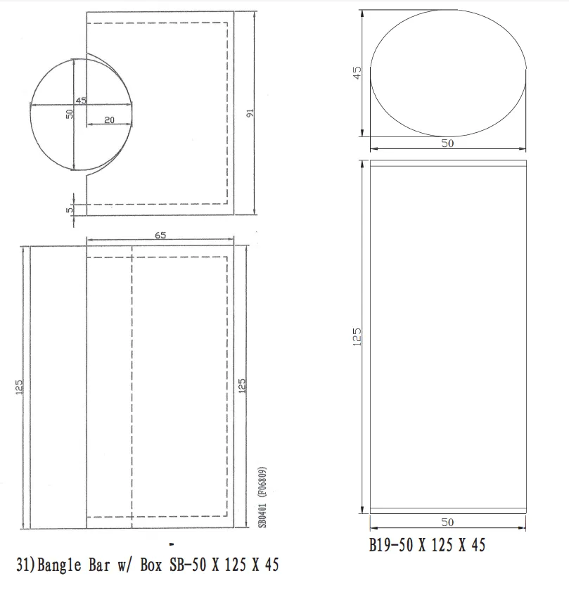 Bangle Bar with Stand