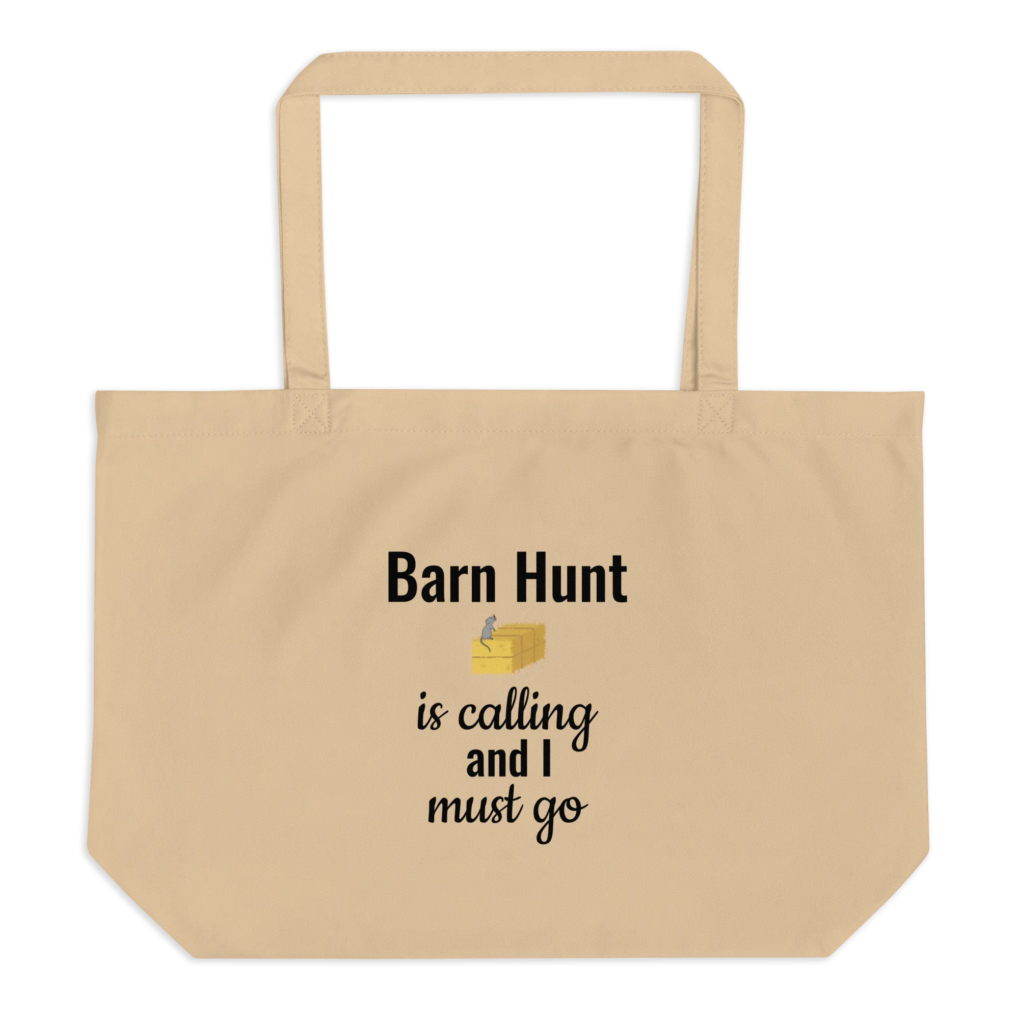 Barn Hunt is Calling X-Large Tote/ Shopping Bags