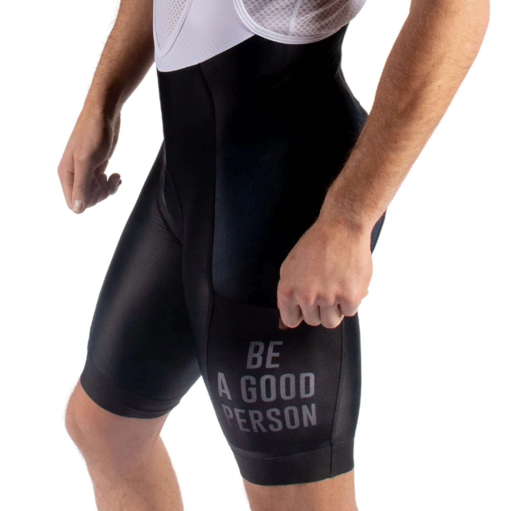 Be A Good Person Men's Cargo Bib