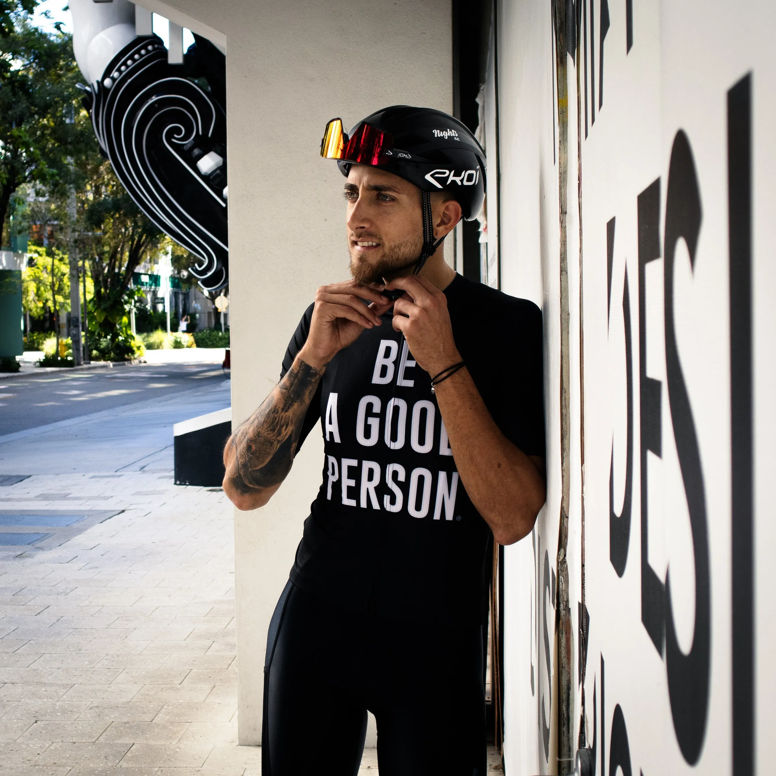 Be A Good Person Men's Cargo Bib