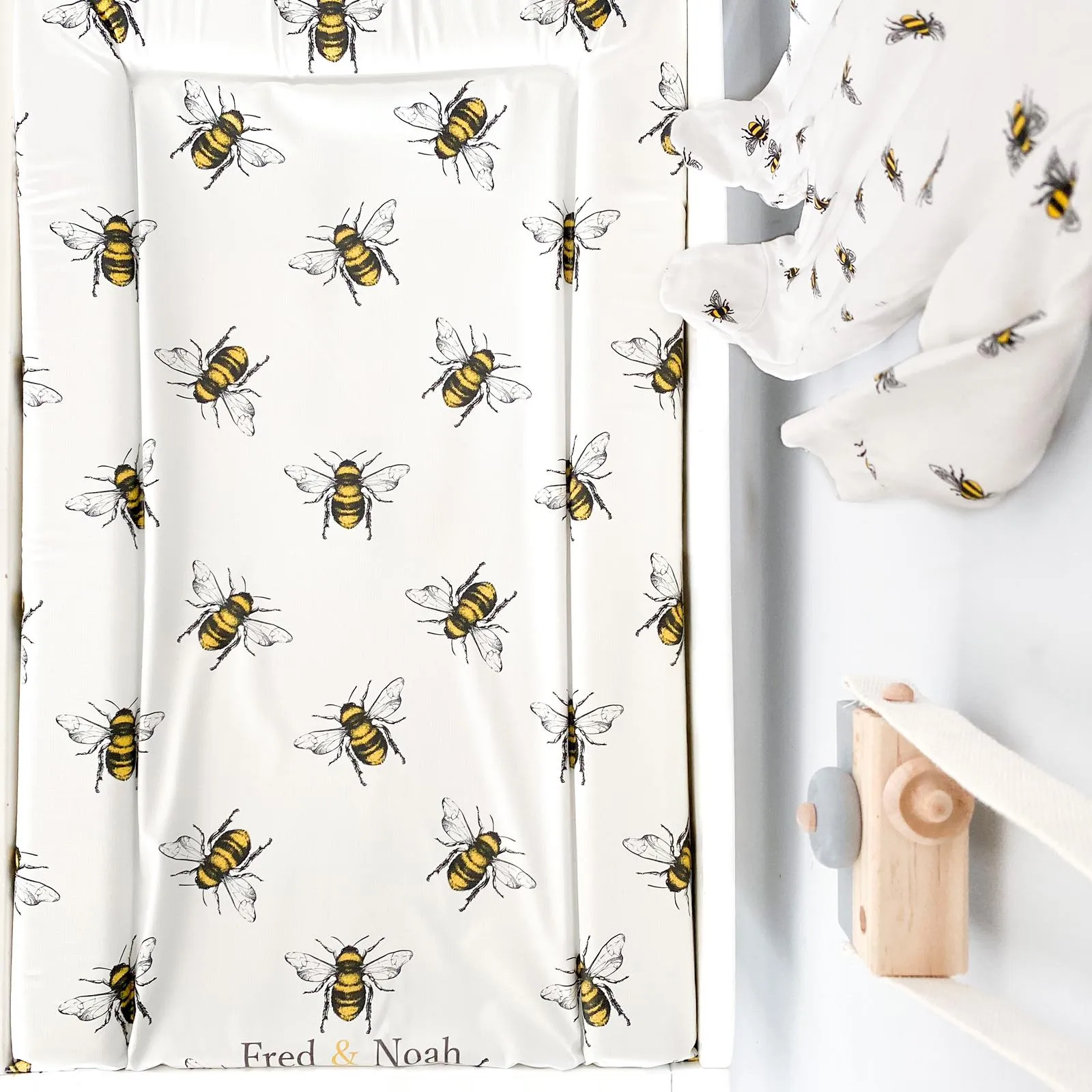 Bee print Changing Mat ( All sizes)