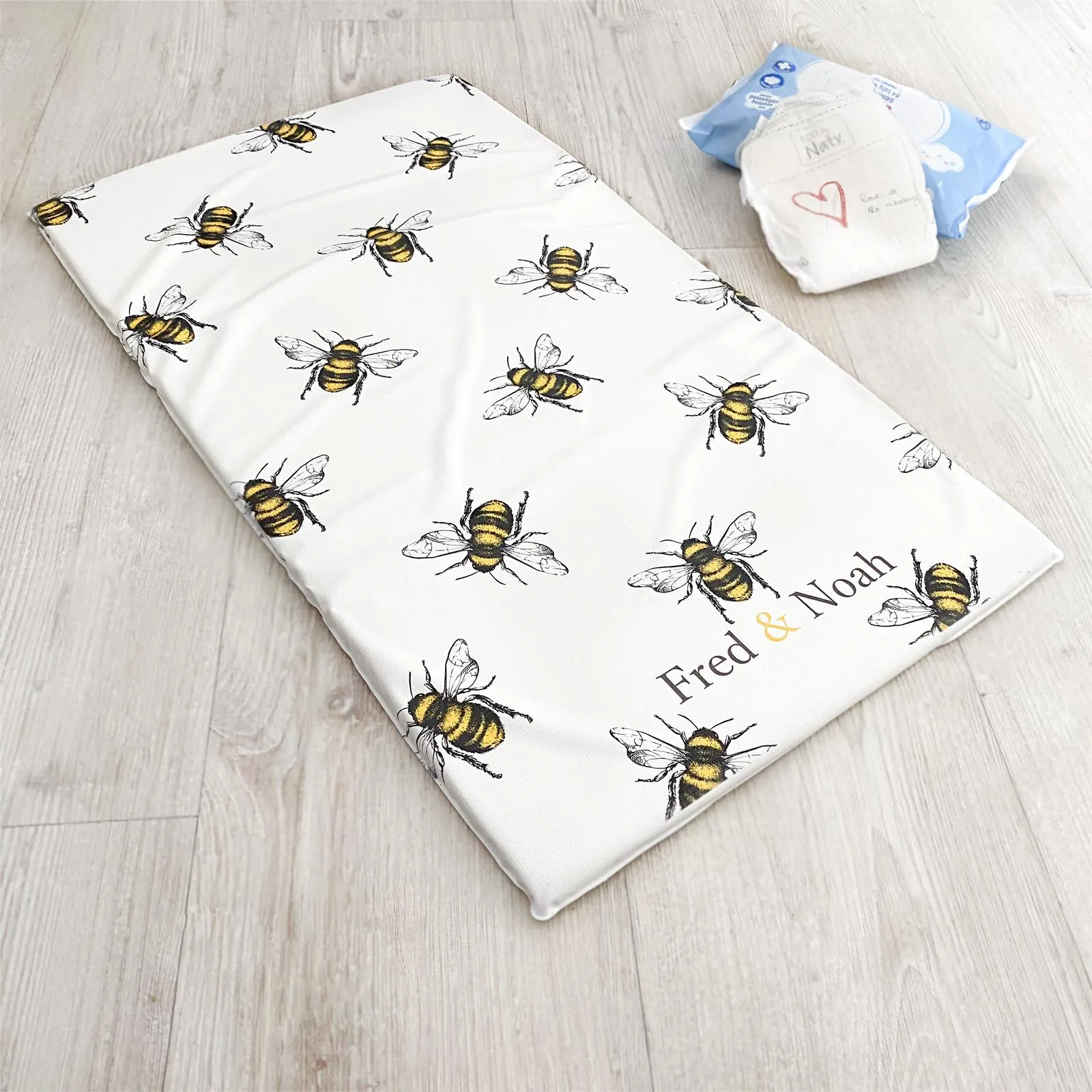 Bee print Changing Mat ( All sizes)