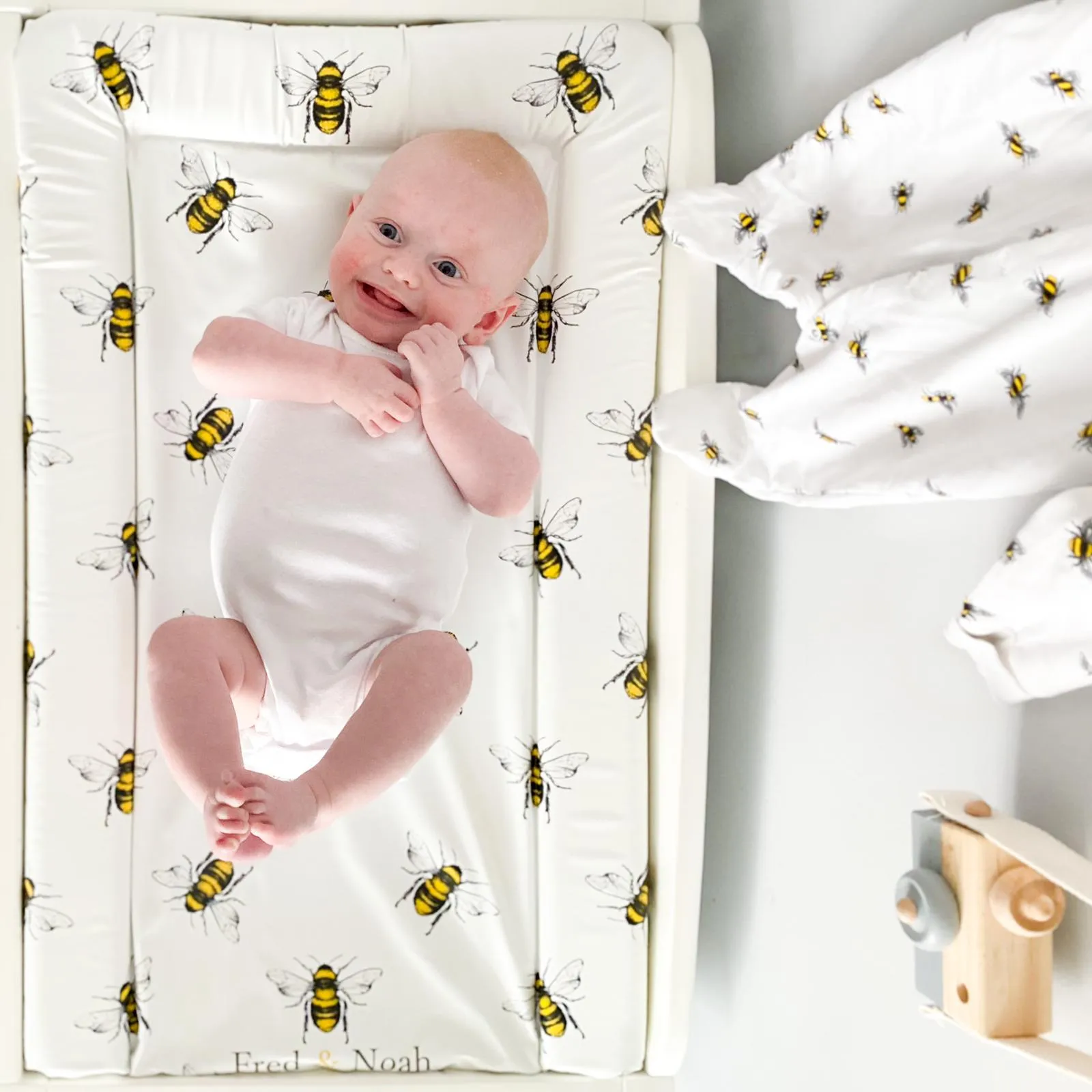 Bee print Changing Mat ( All sizes)