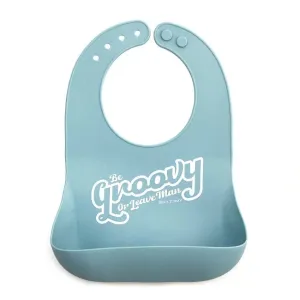 bella tunno silicone wonder bib - be groovy