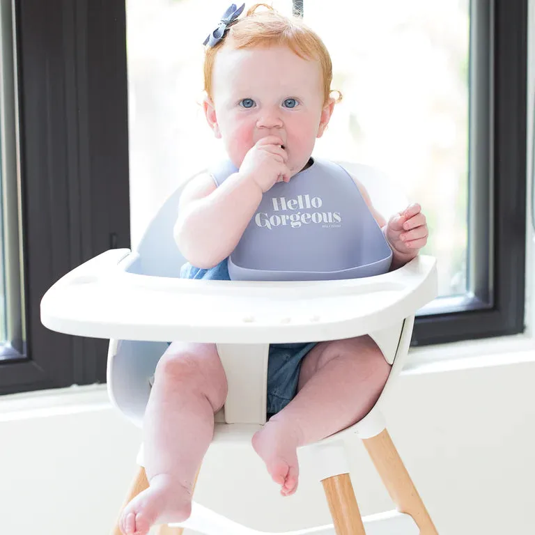 Bella Tunno Wonder Bib - Hello Gorgeous (Lavender)