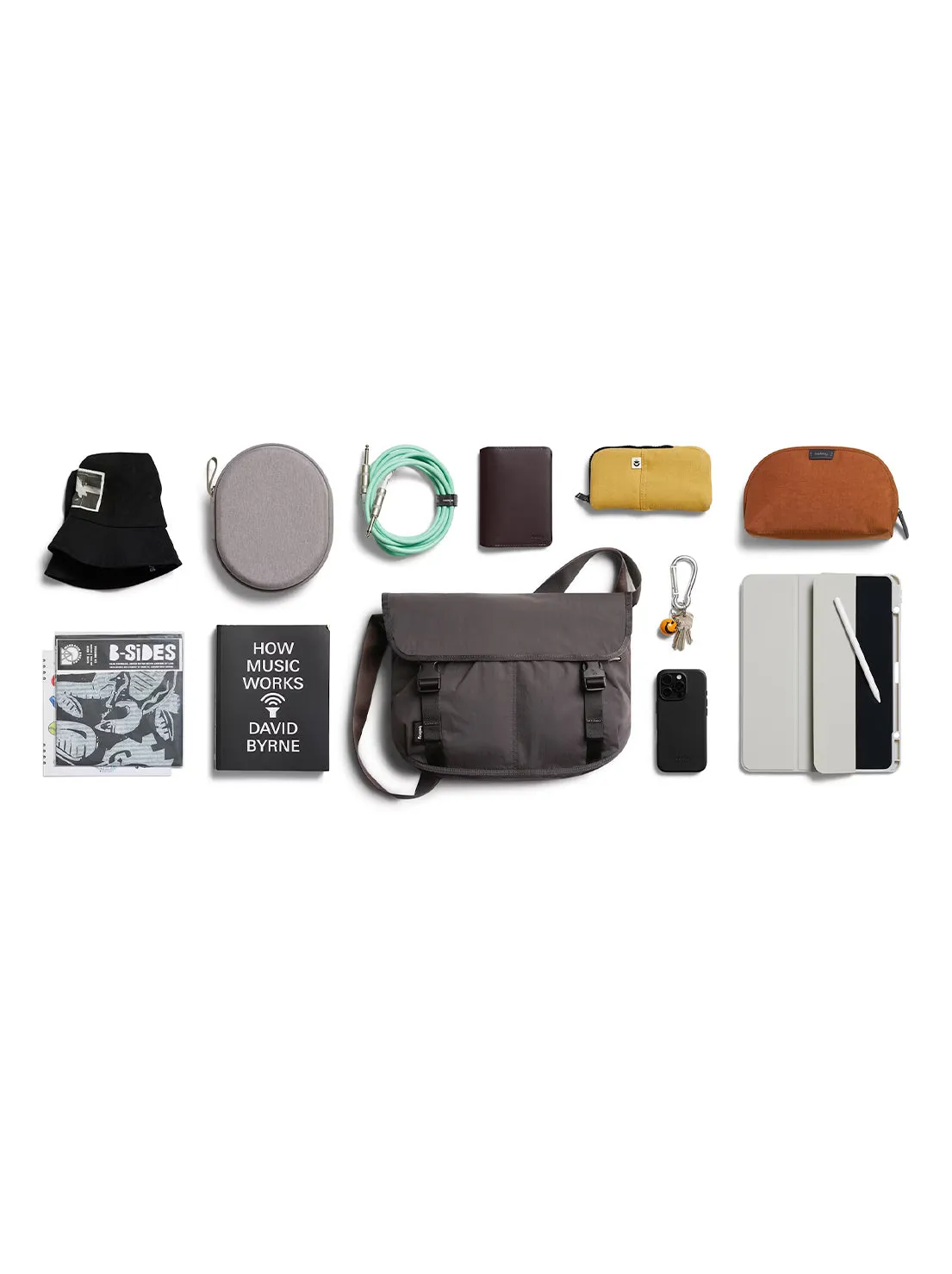 Bellroy - Cinch Messenger Bag - Charcoal