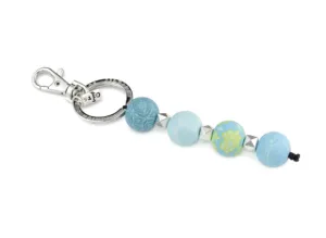 Bermuda Blue 4-Ball Keychain