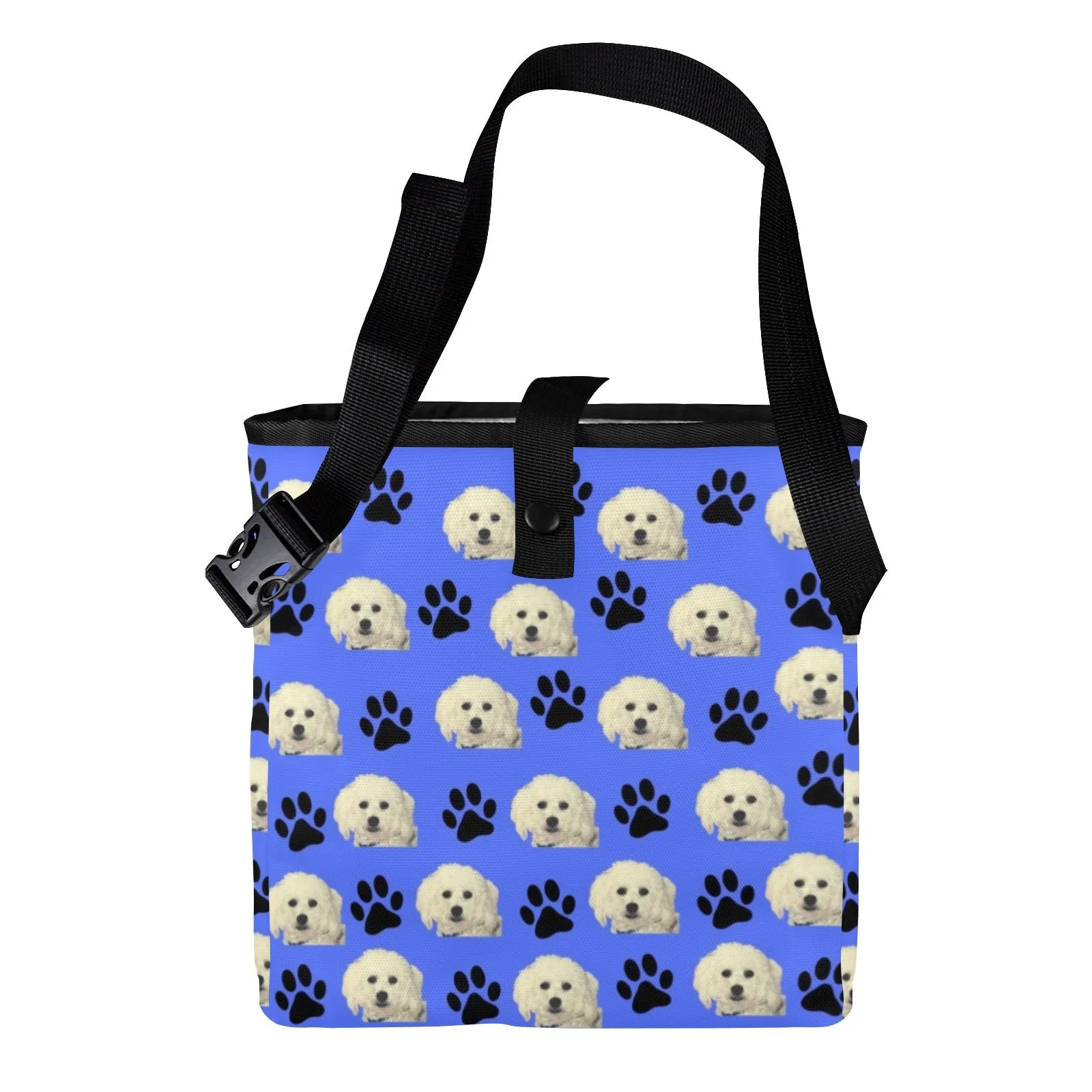 Bichon Car Trash Bag