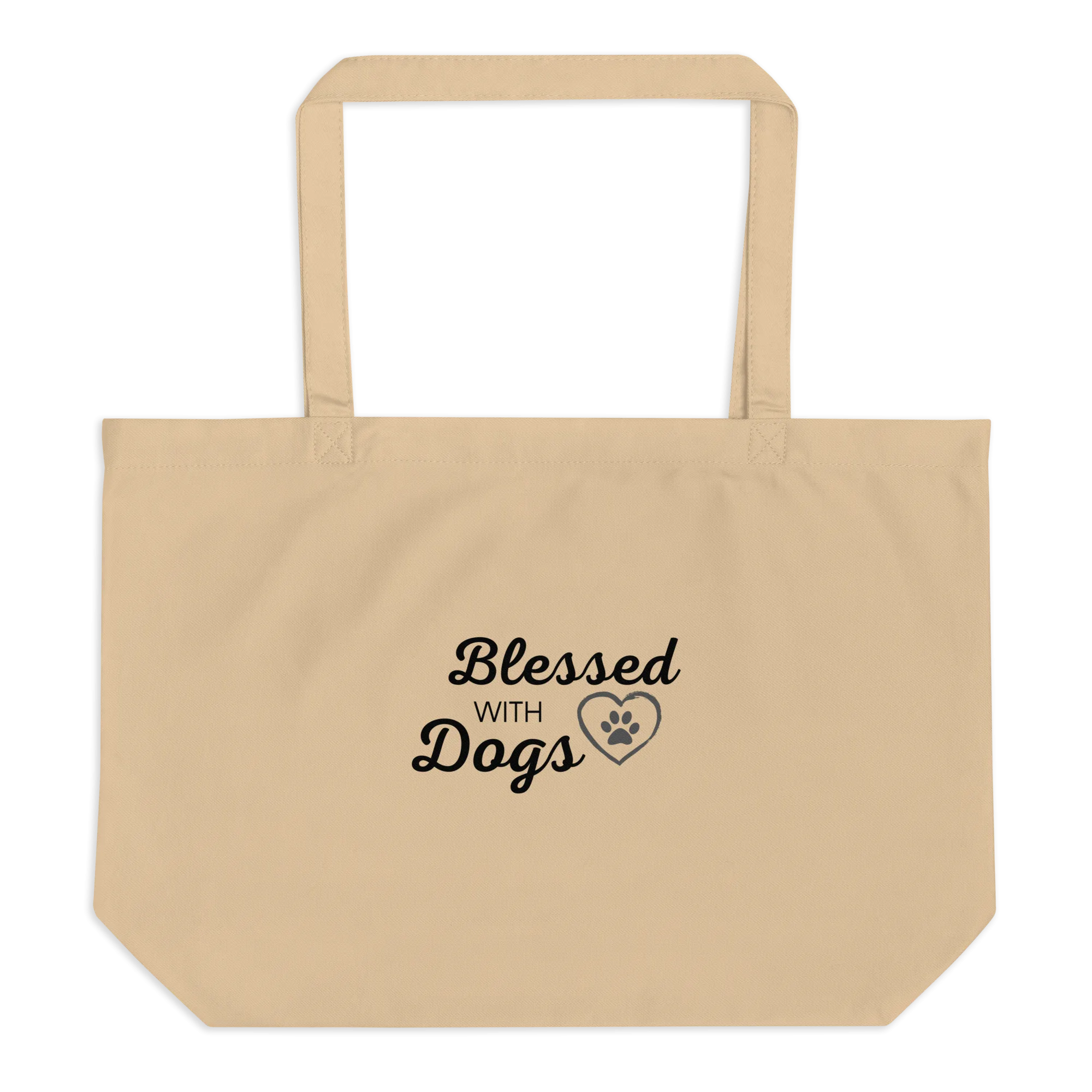 Blessed with Dogs X-Large Tote/ Shopping Bags