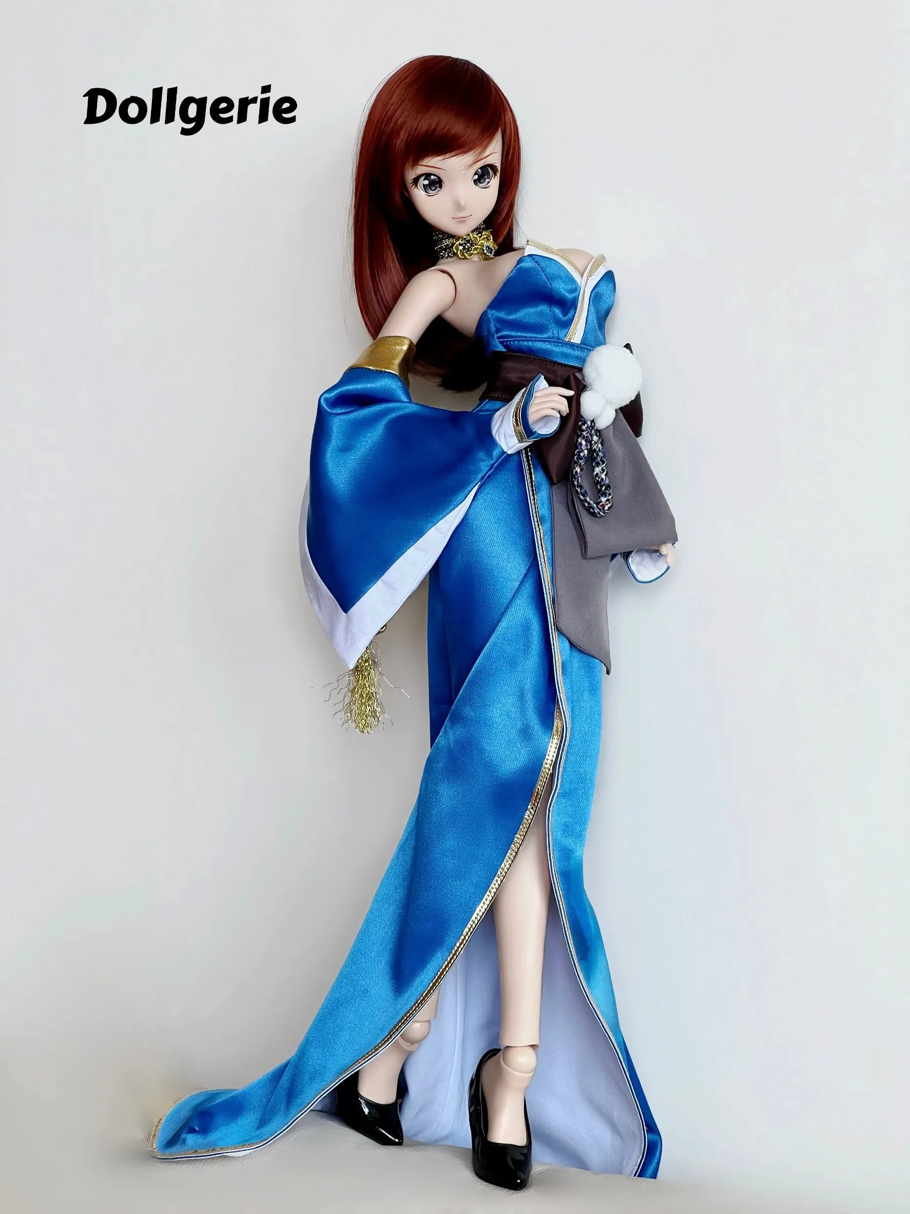 Blue Utahime Costume for SmartDoll or DD
