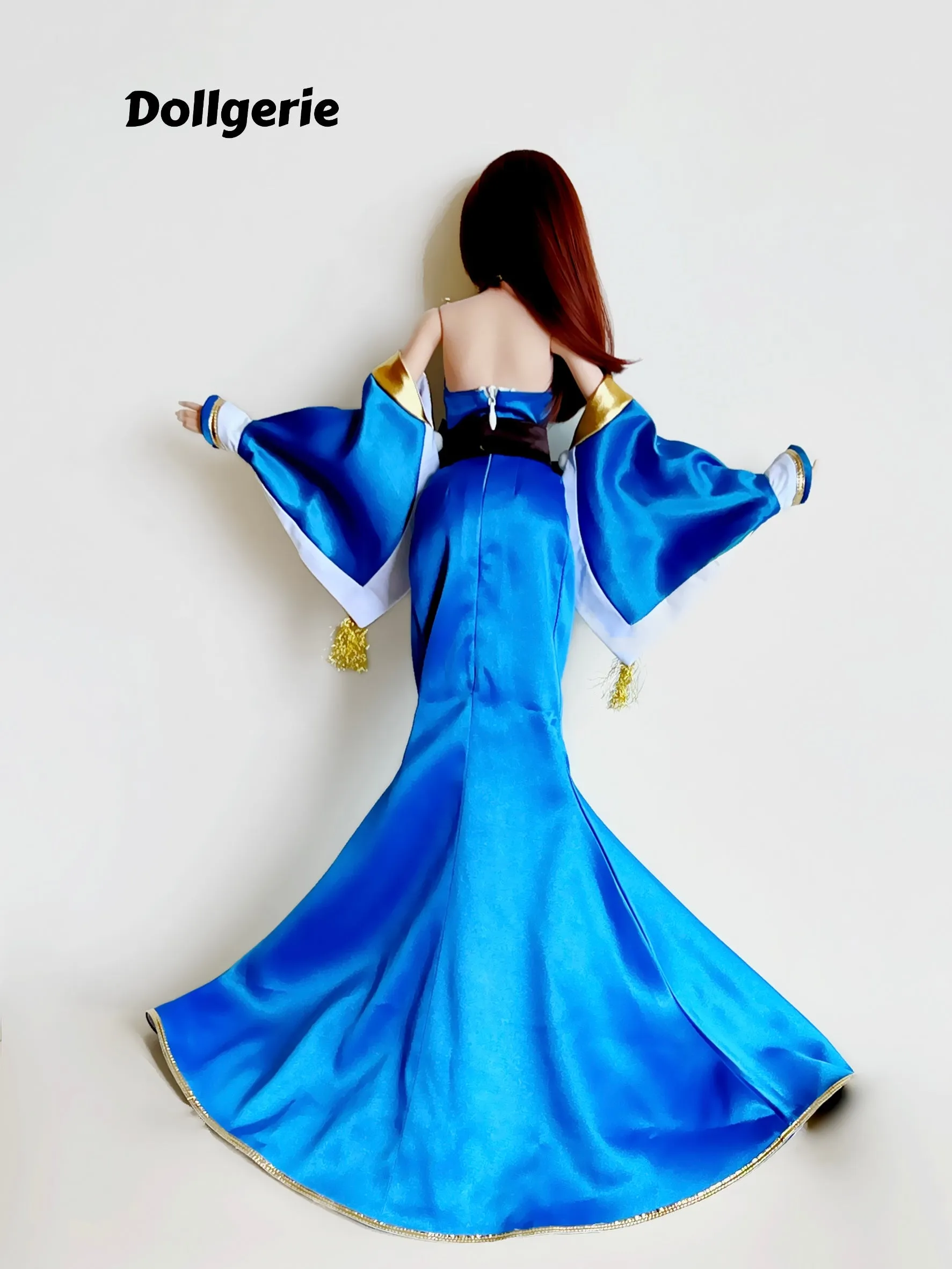 Blue Utahime Costume for SmartDoll or DD
