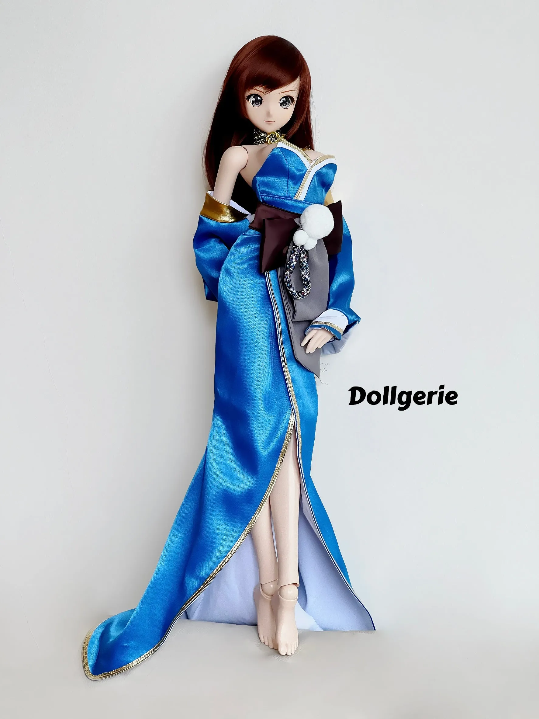 Blue Utahime Costume for SmartDoll or DD