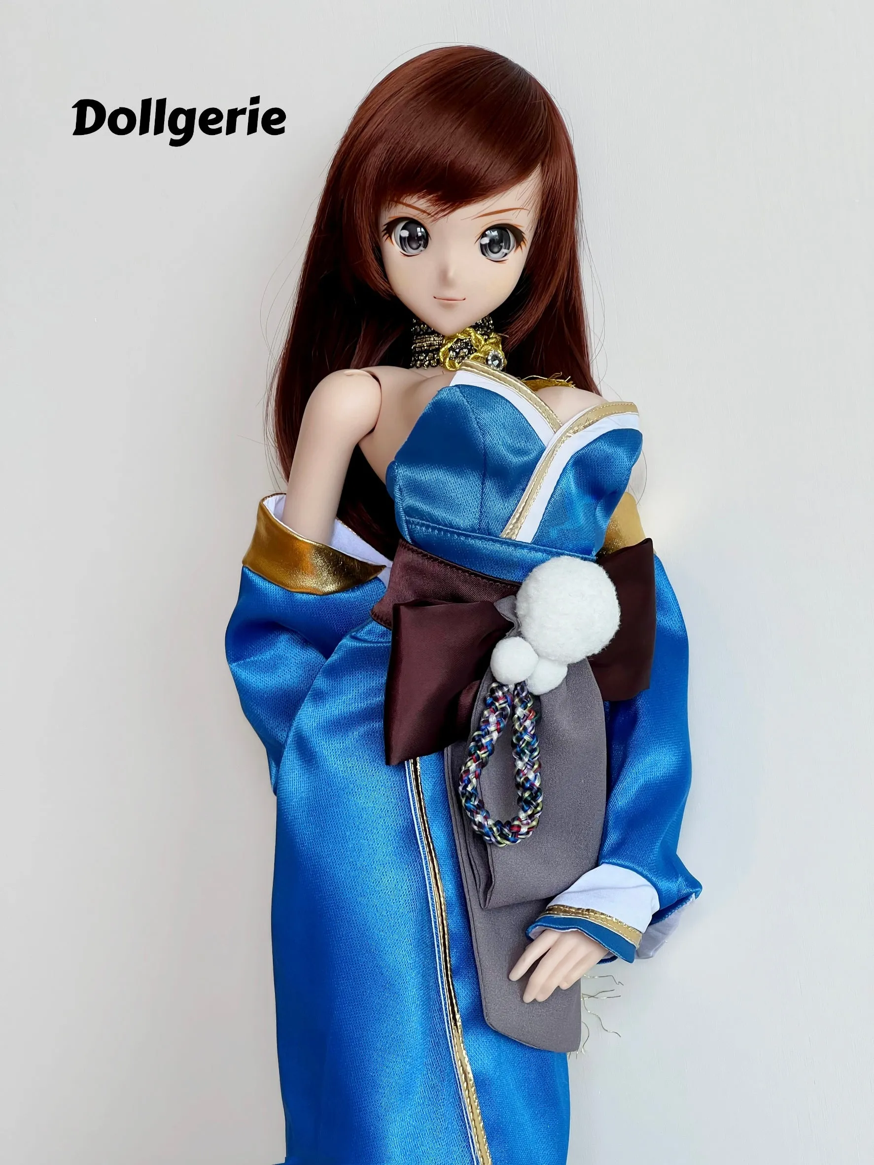 Blue Utahime Costume for SmartDoll or DD