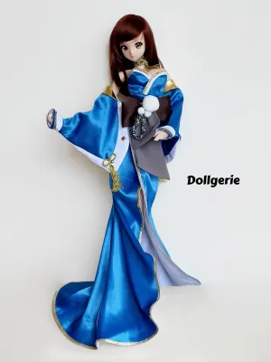 Blue Utahime Costume for SmartDoll or DD
