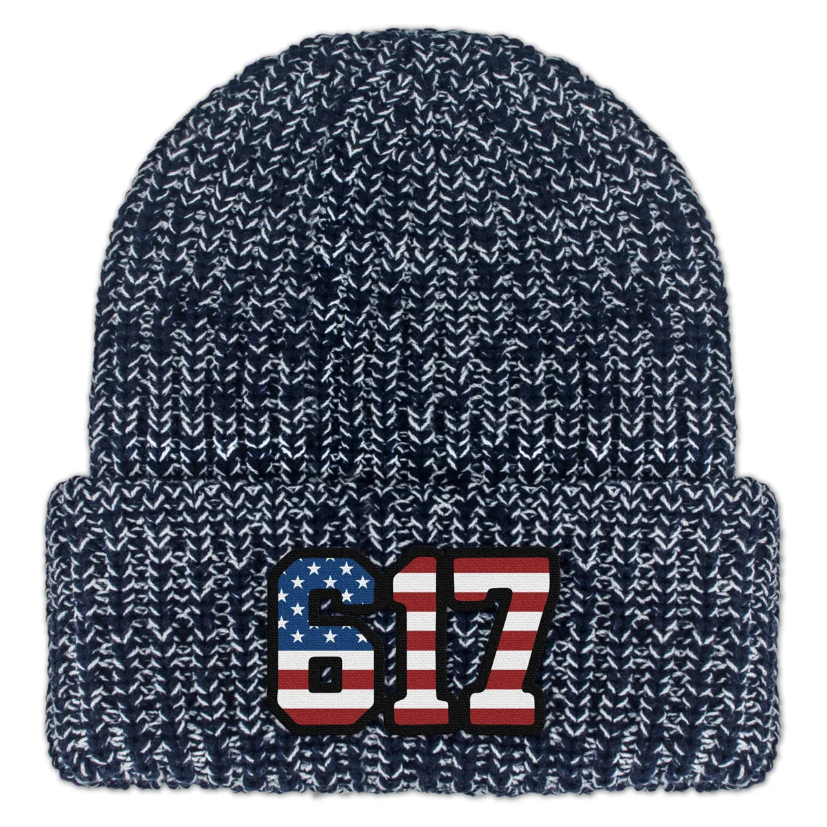 Boston 617 Stars & Stripes Chunky Knit