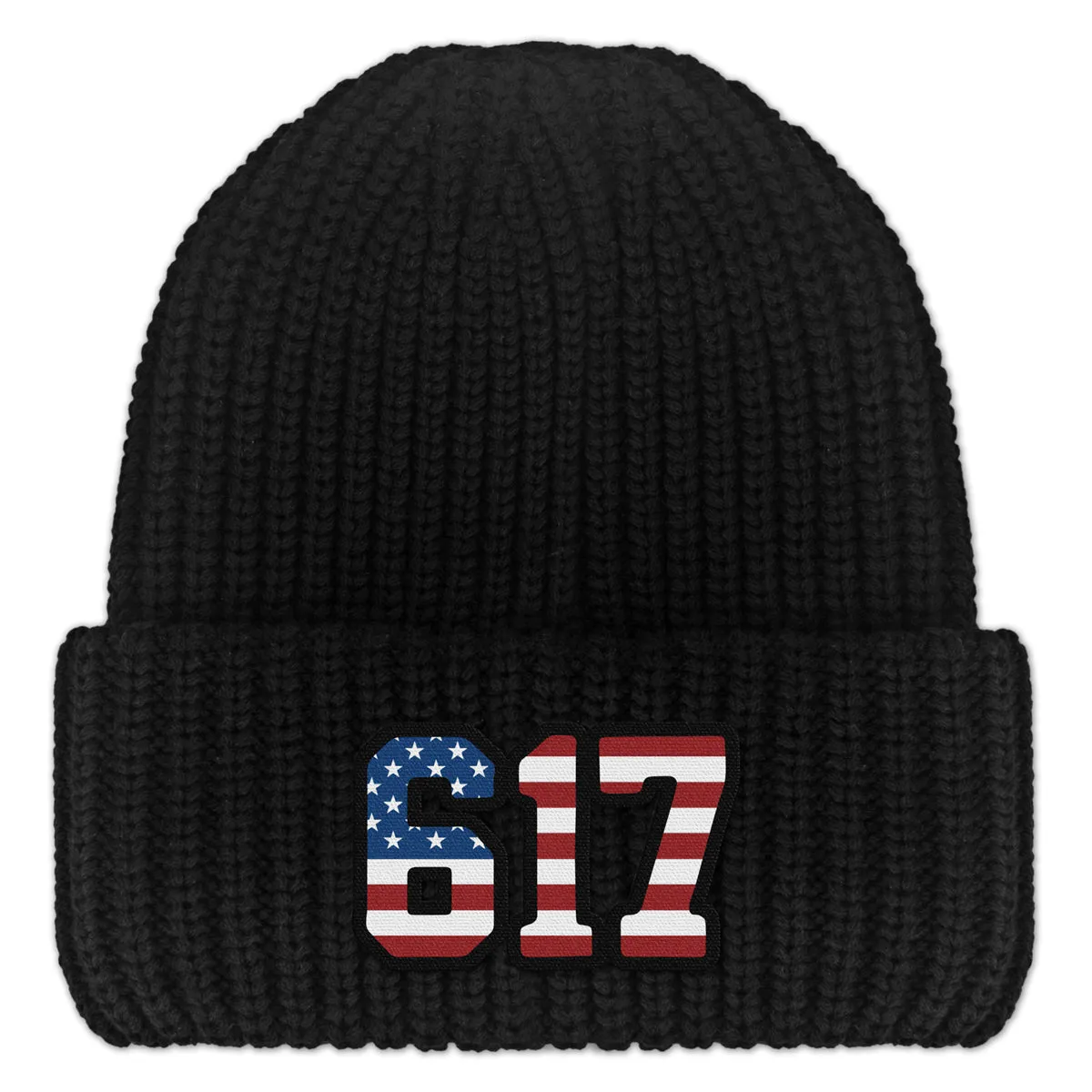 Boston 617 Stars & Stripes Chunky Knit