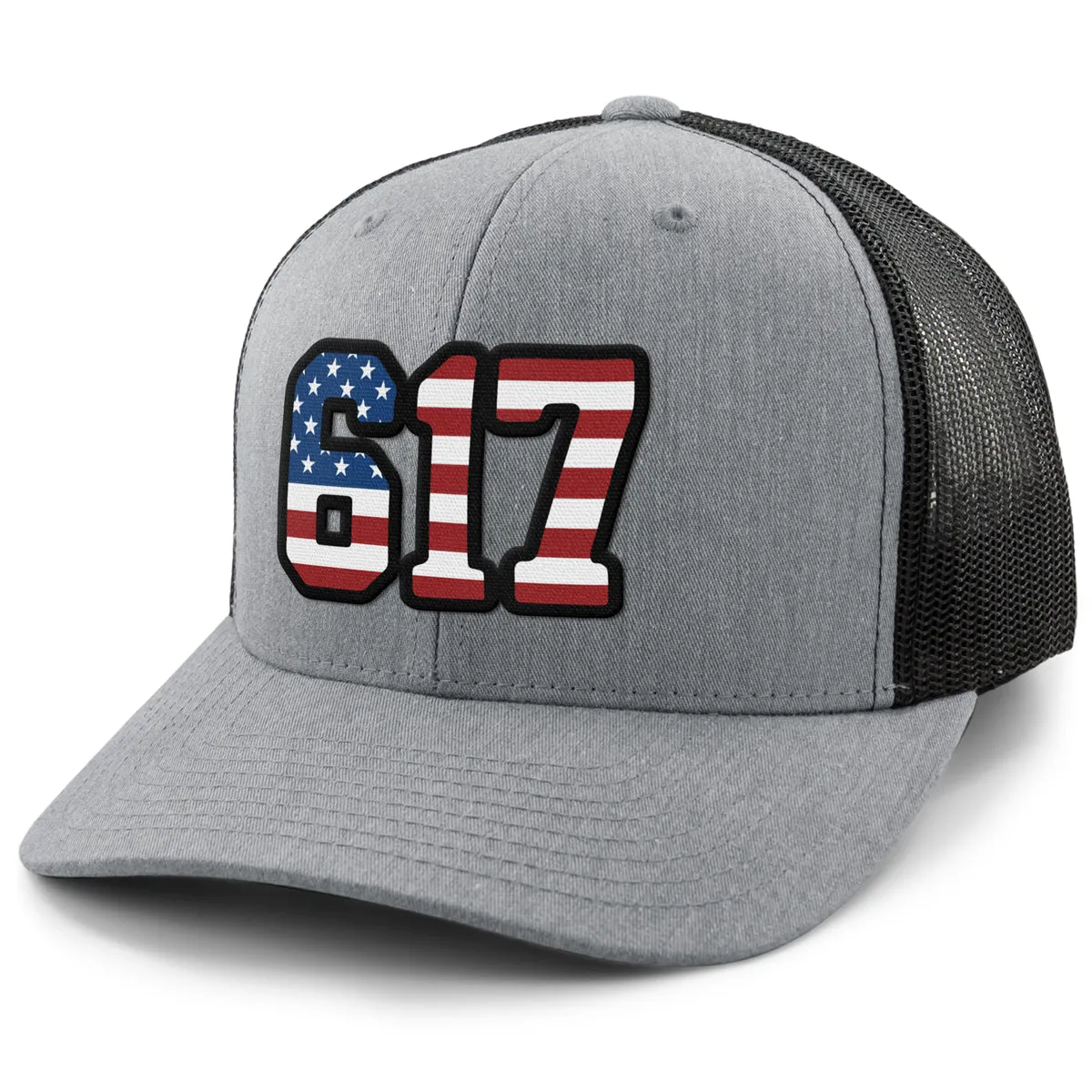 Boston 617 Stars & Stripes Classic Snapback Trucker