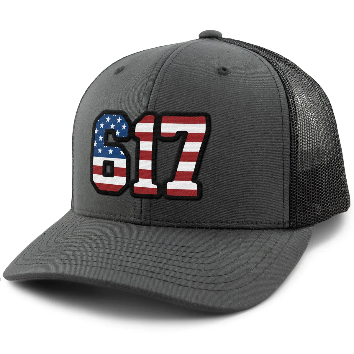 Boston 617 Stars & Stripes Classic Snapback Trucker