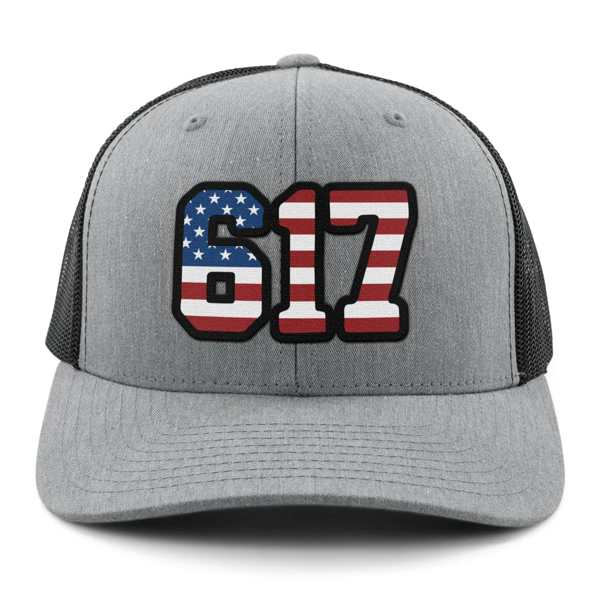 Boston 617 Stars & Stripes Classic Snapback Trucker