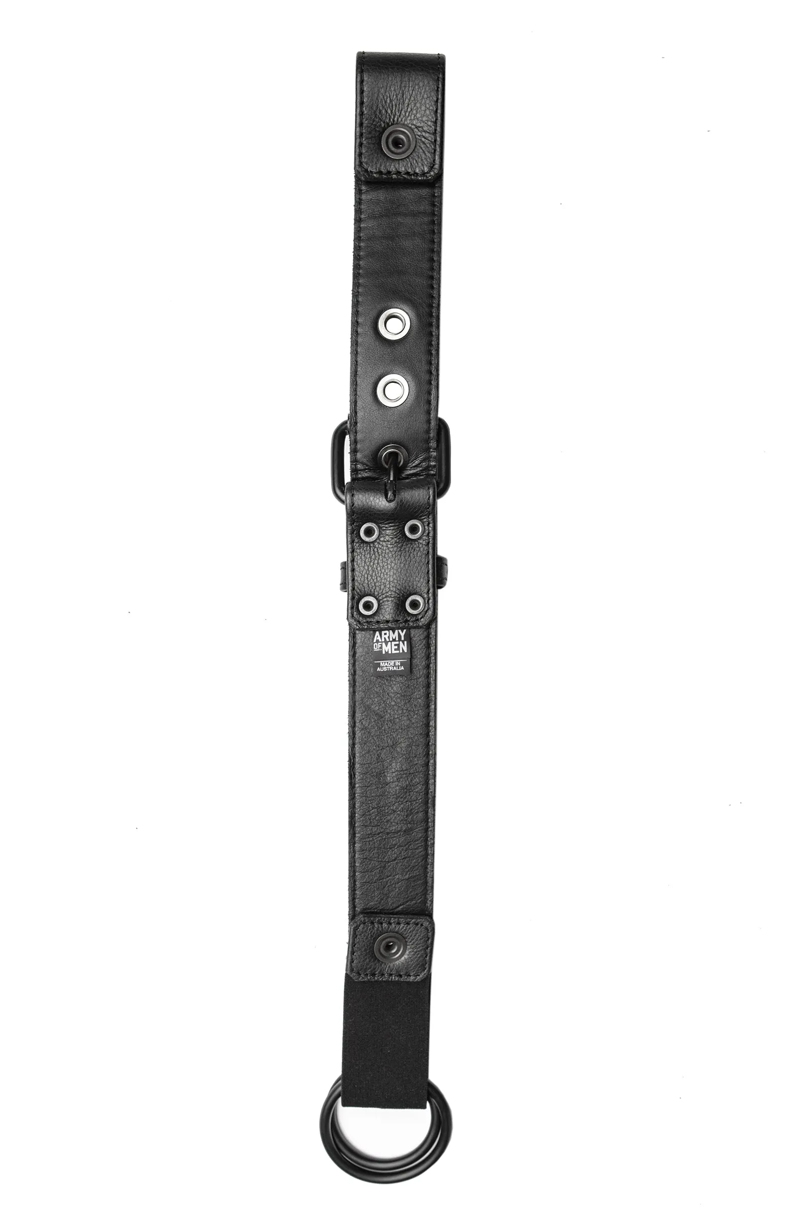 BULLDOG COCKSTRAP - Black