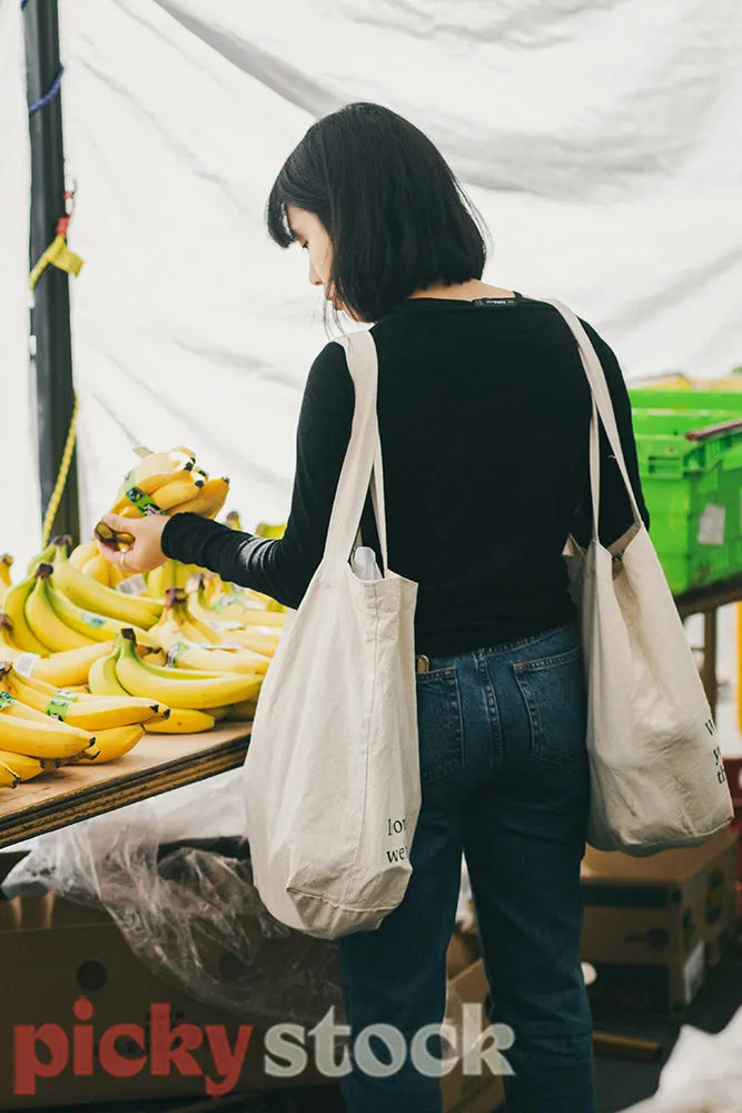 Buying bananas