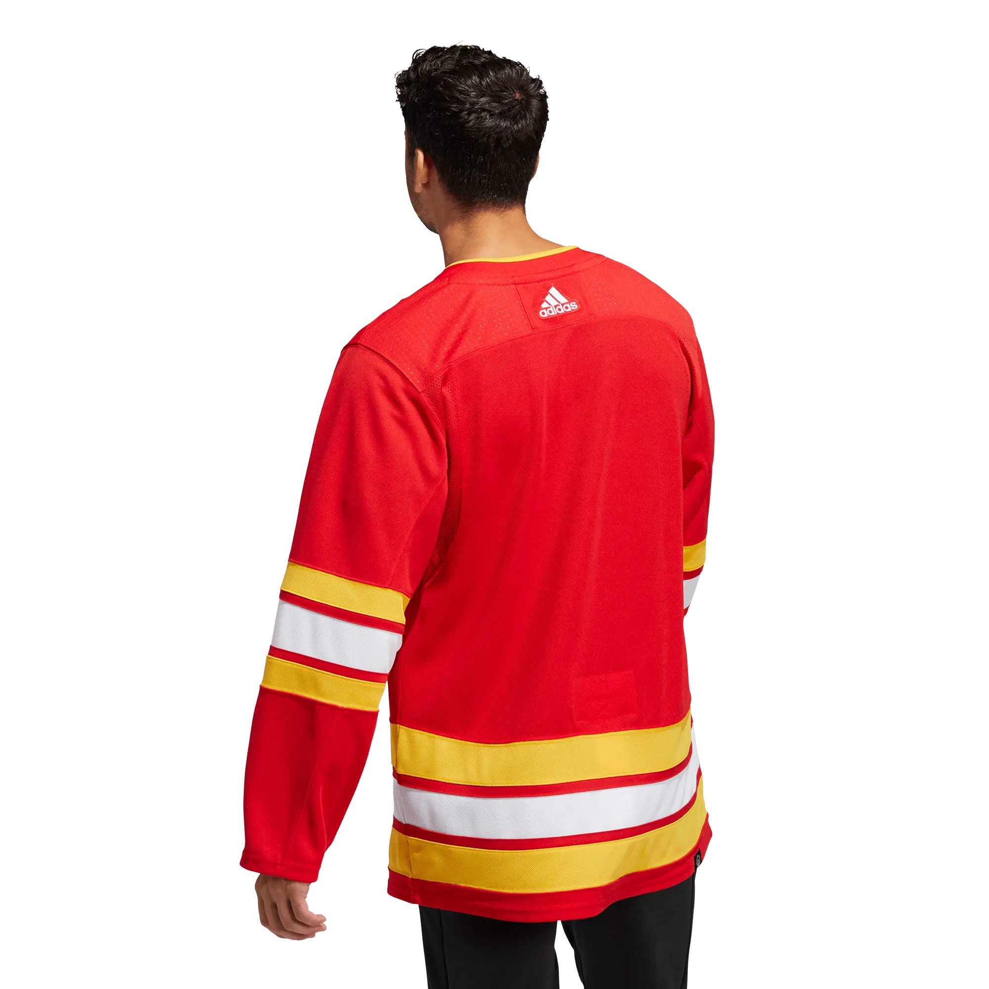 Calgary Flames Home Adidas PrimeGreen Senior Jersey