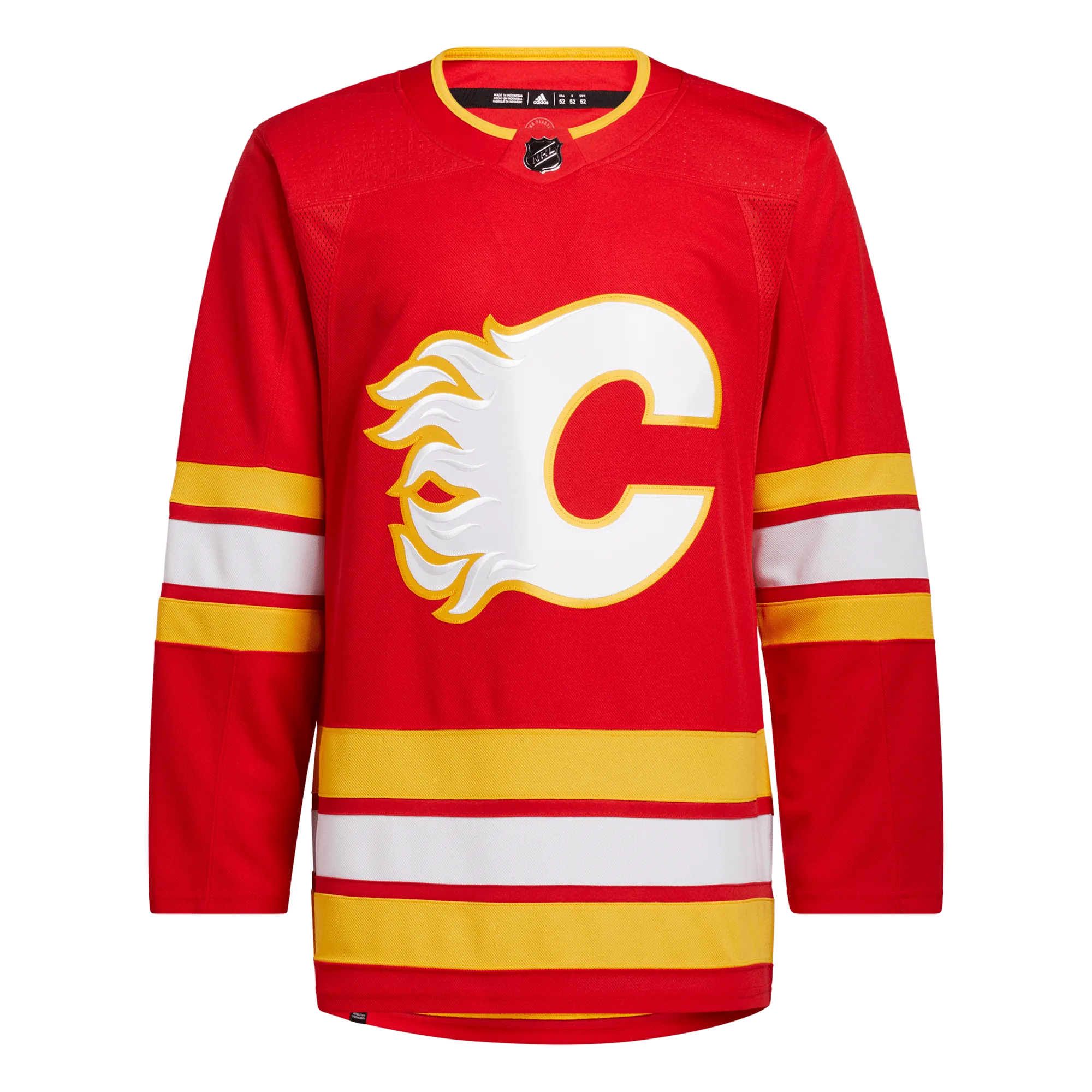 Calgary Flames Home Adidas PrimeGreen Senior Jersey