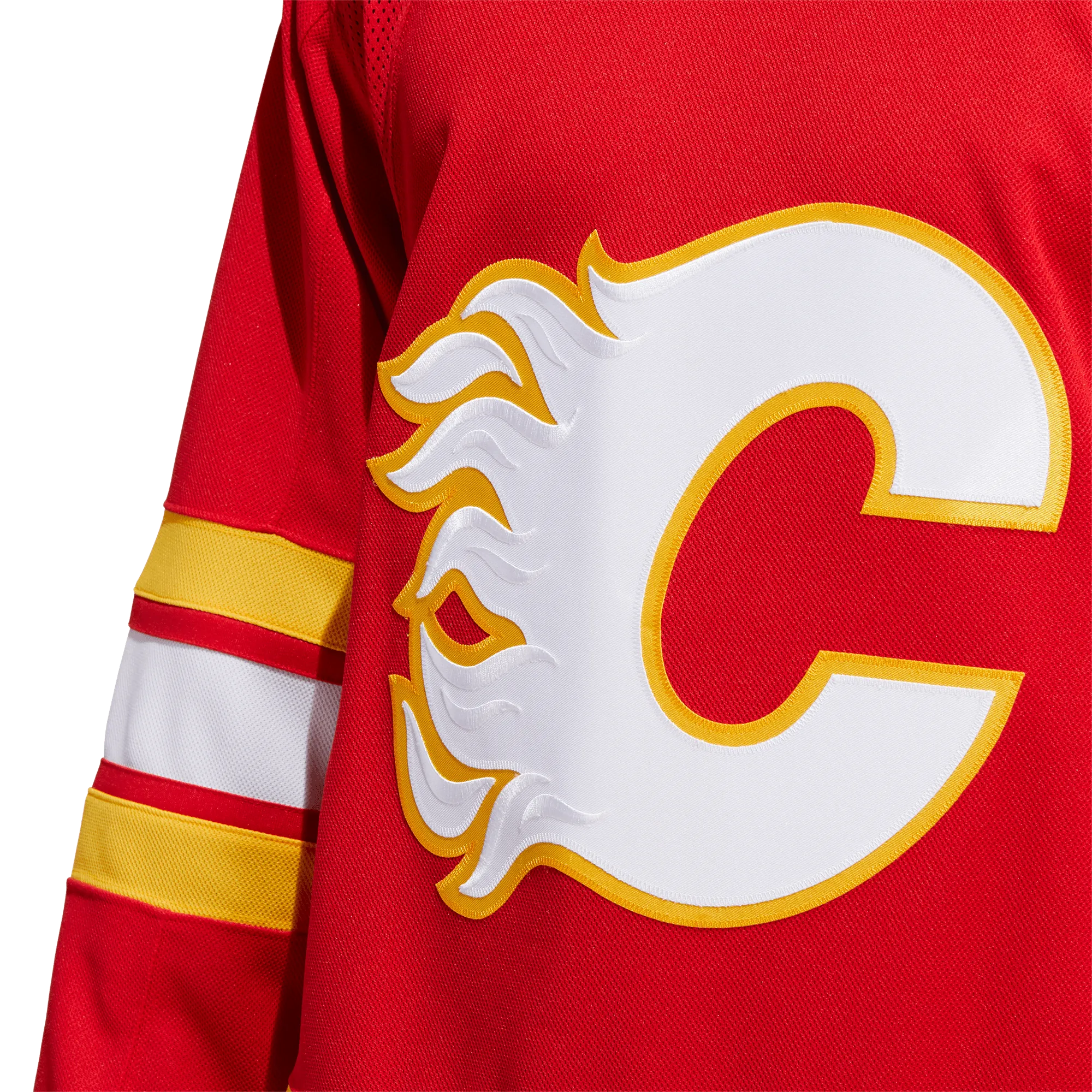 Calgary Flames Home Adidas PrimeGreen Senior Jersey
