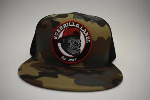 Camo/ Black Mesh Snapback
