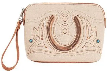 Catchfly Horseshoe Cosmetic Bag