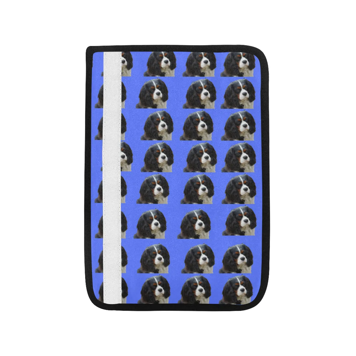 Cavalier King Charles Spaniel Car Seat Belt Cover - Tri
