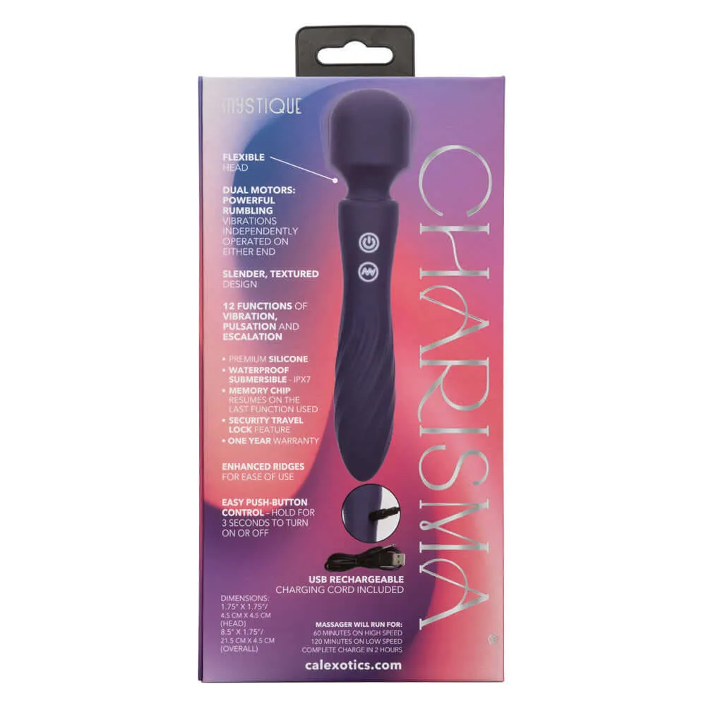 Charisma Mystique Wand Massager - Blue