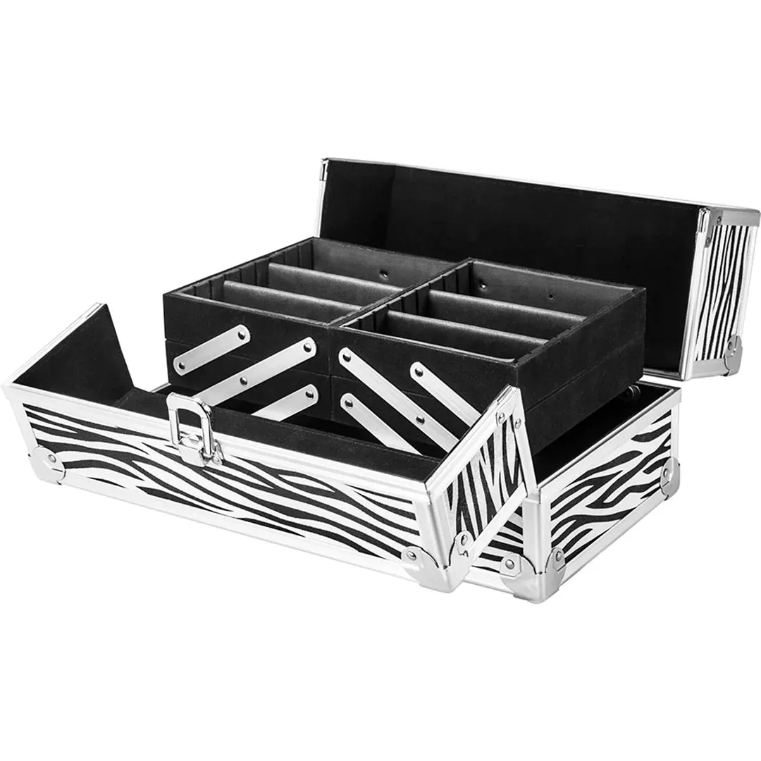 Cheri Bliss Compact Portable Cosmetic Case with Key Lock | BF11986