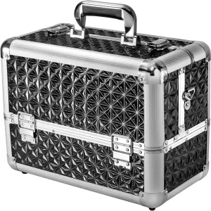 Cheri Bliss Portable Cosmetic Case with Key Lock and Carrying Strap | BF11984