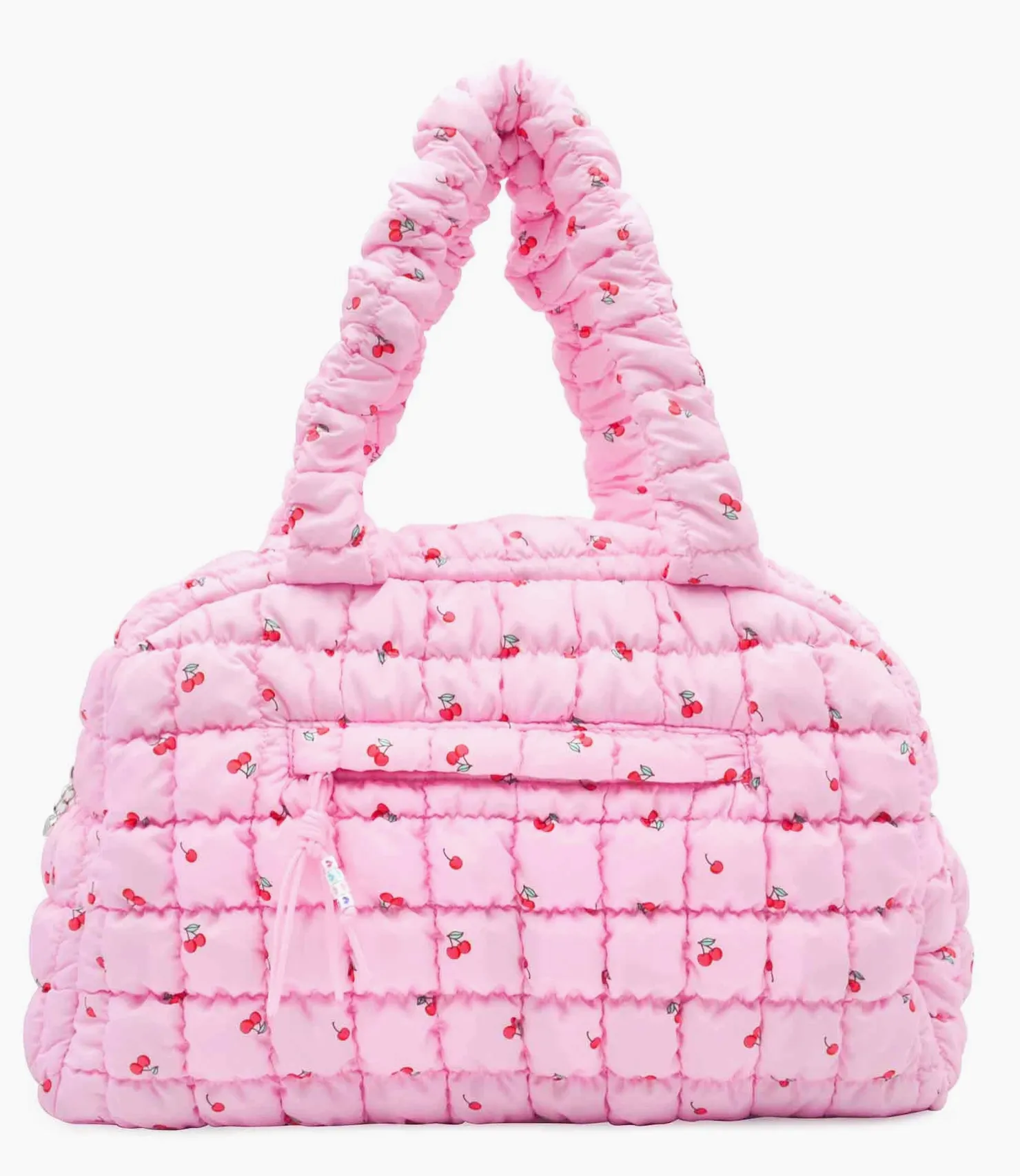 CHERRY SCRUNCH DUFFLE