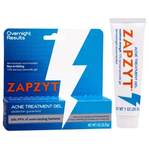 Chấm Mụn Zapzyt 10% Benzoyl Peroxide Gel 28g
