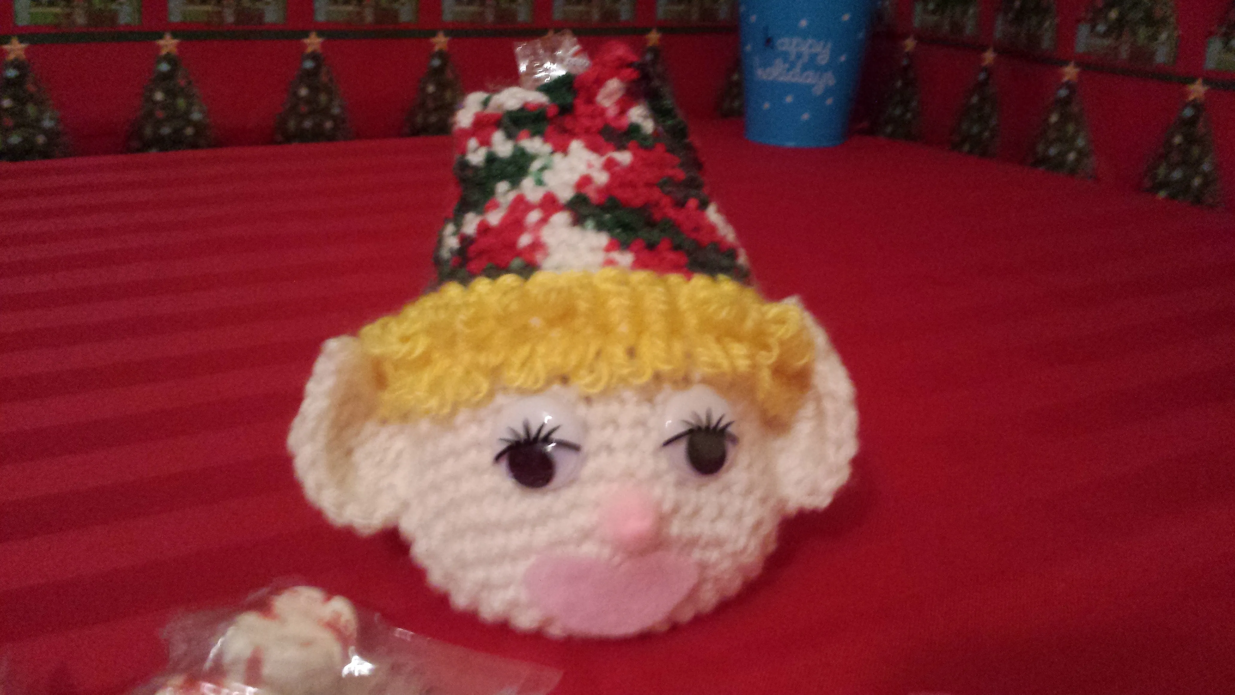 Christmas Elf Gift Bag Crochet Pattern in PDF Format