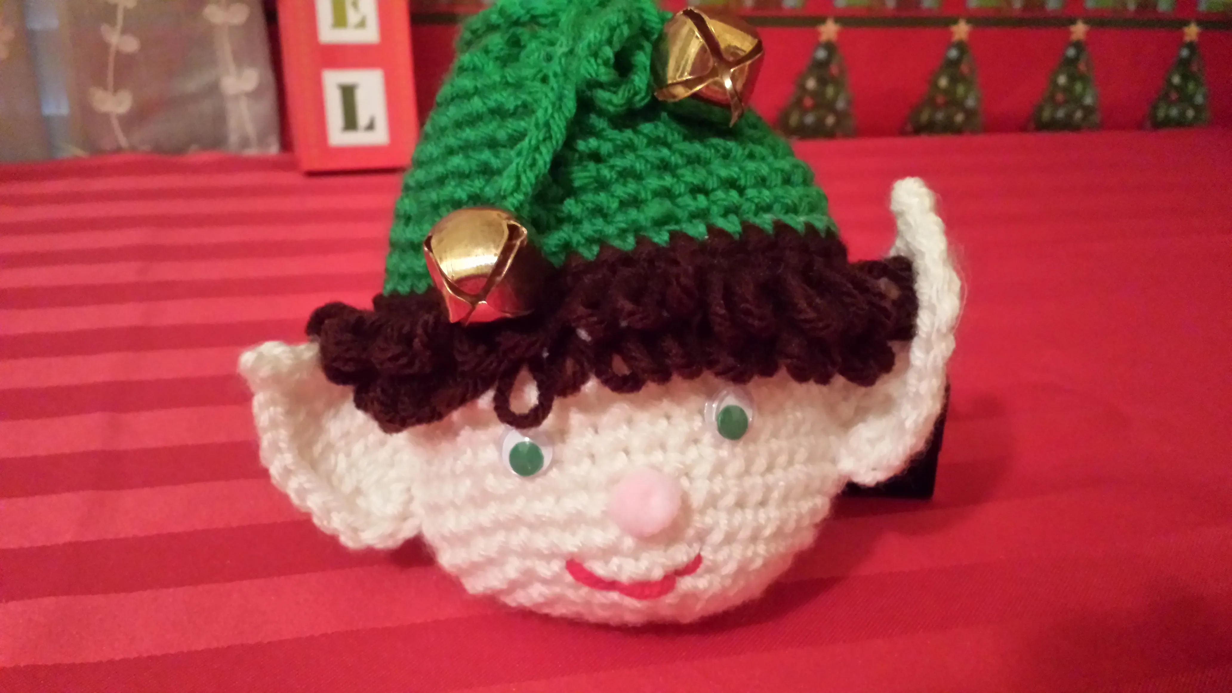 Christmas Elf Gift Bag Crochet Pattern in PDF Format