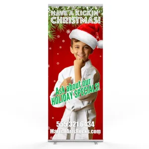 Christmas Pop Up Banner