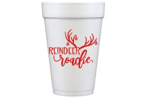 Christmas Styrofoam Cup 10 Pack {Reindeer Roadie}