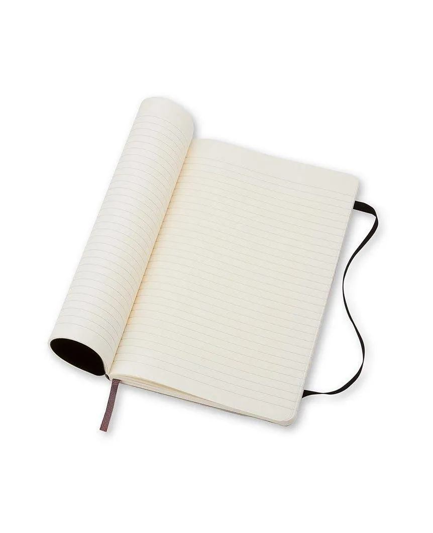Classic Notebook Soft Cover Ruled Black