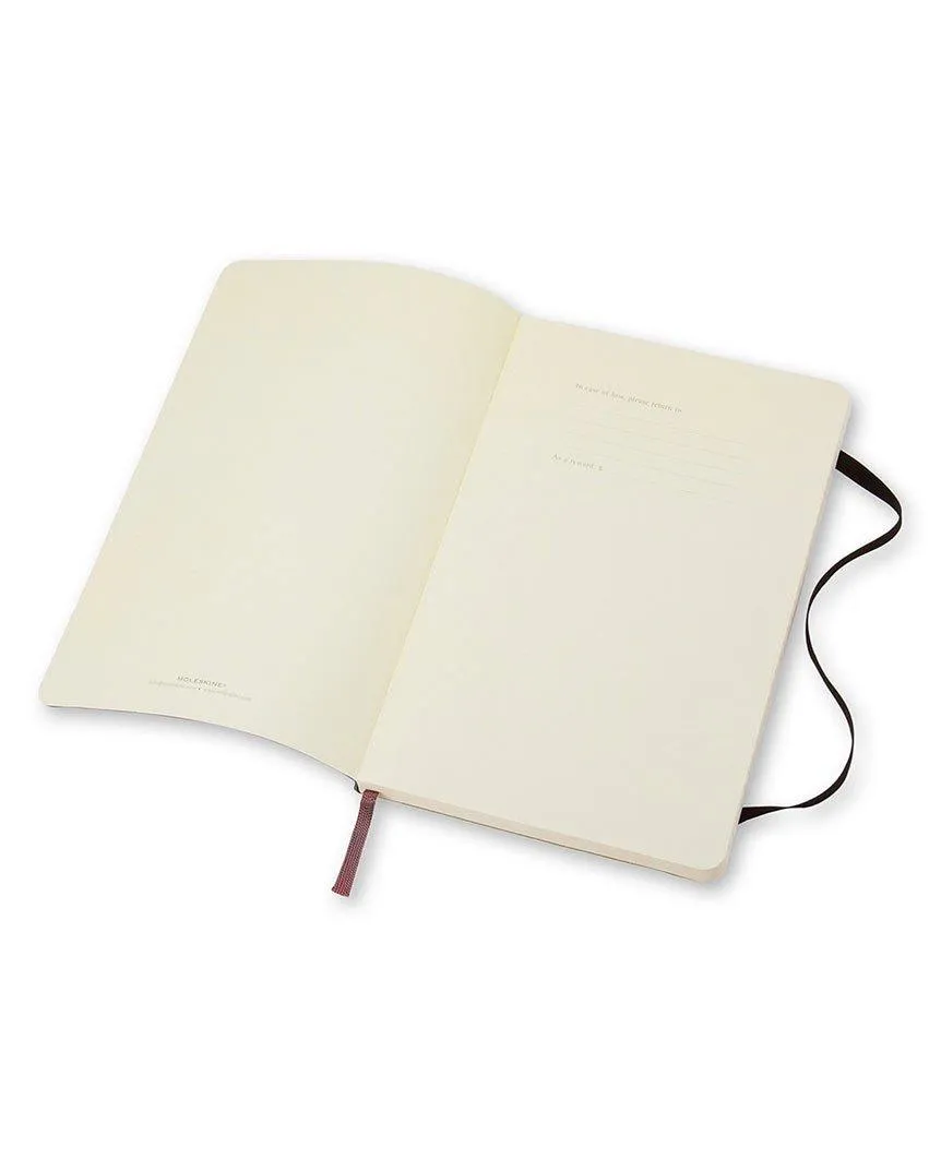 Classic Notebook Soft Cover Ruled Black